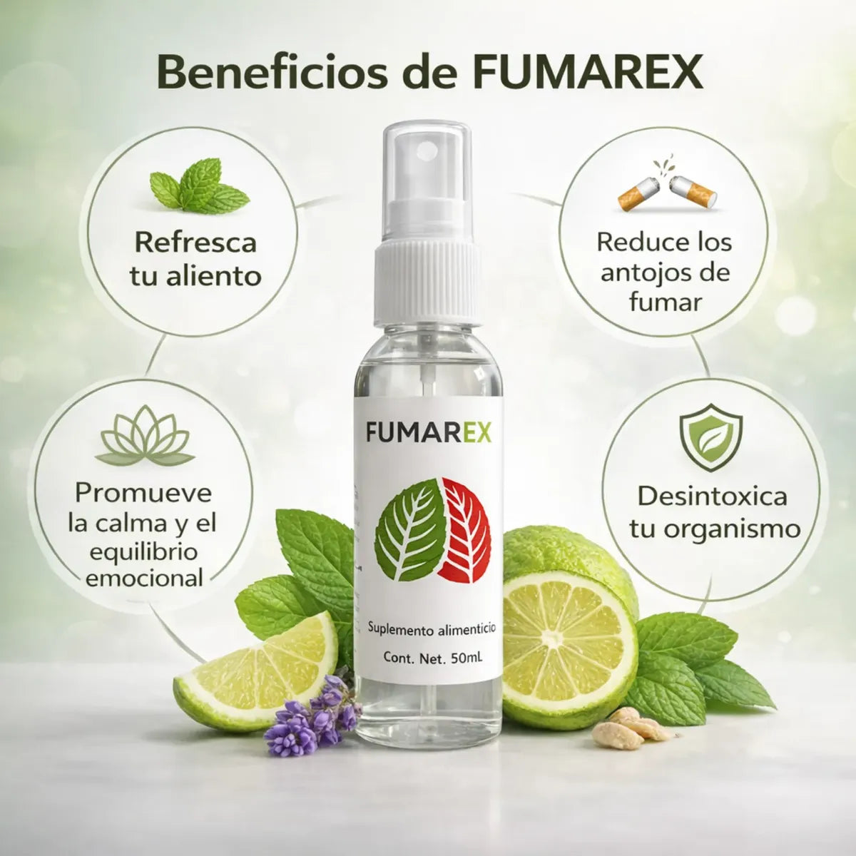 Fumarex - SPRAY - Deja de Fumar=Fácil