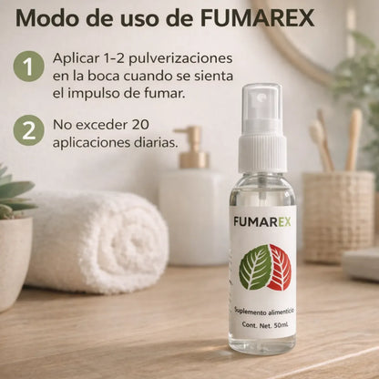 Fumarex - SPRAY - Deja de Fumar=Fácil